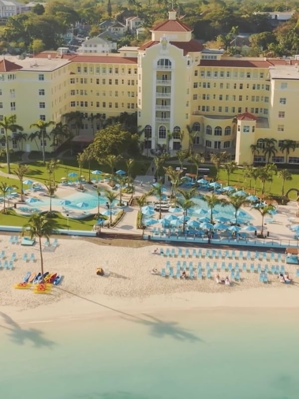 aerial shot of beach