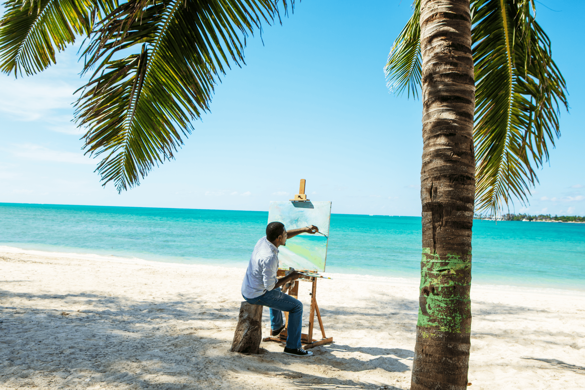 Jaws Beach Painter